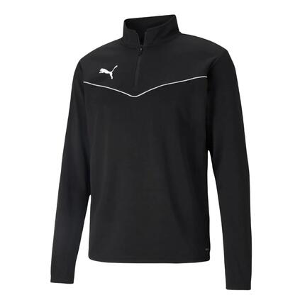 Puma Teamrise 1/4 Zip Top Czerwona Bluza Dorosłych