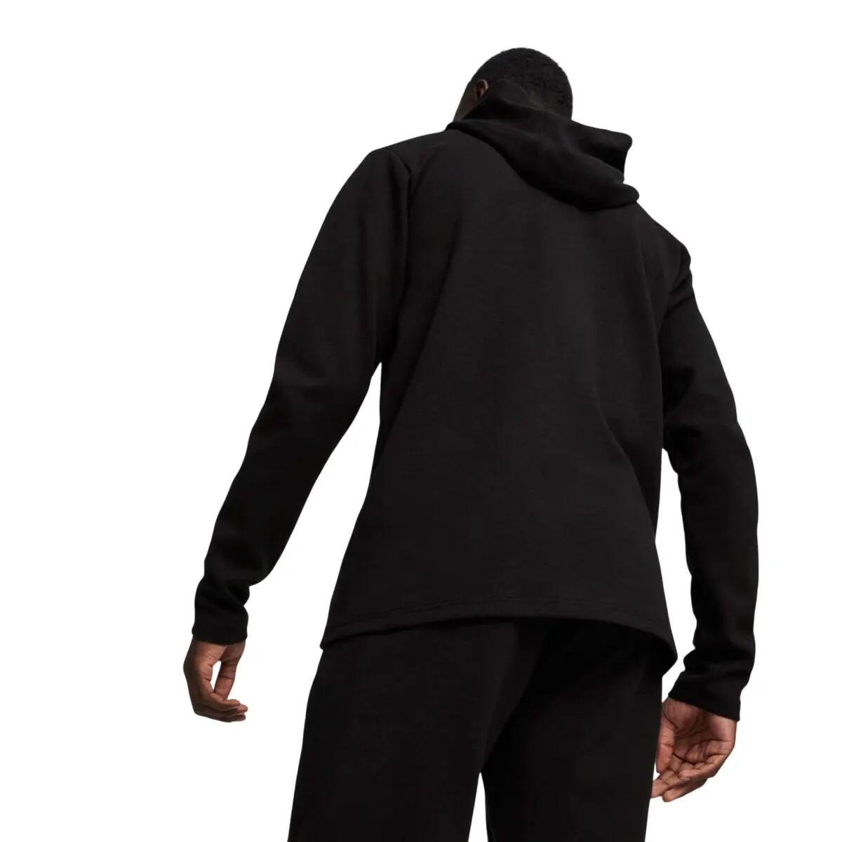 Chaqueta con Capucha TeamFINAL Casuals para Hombre Negro 3/8