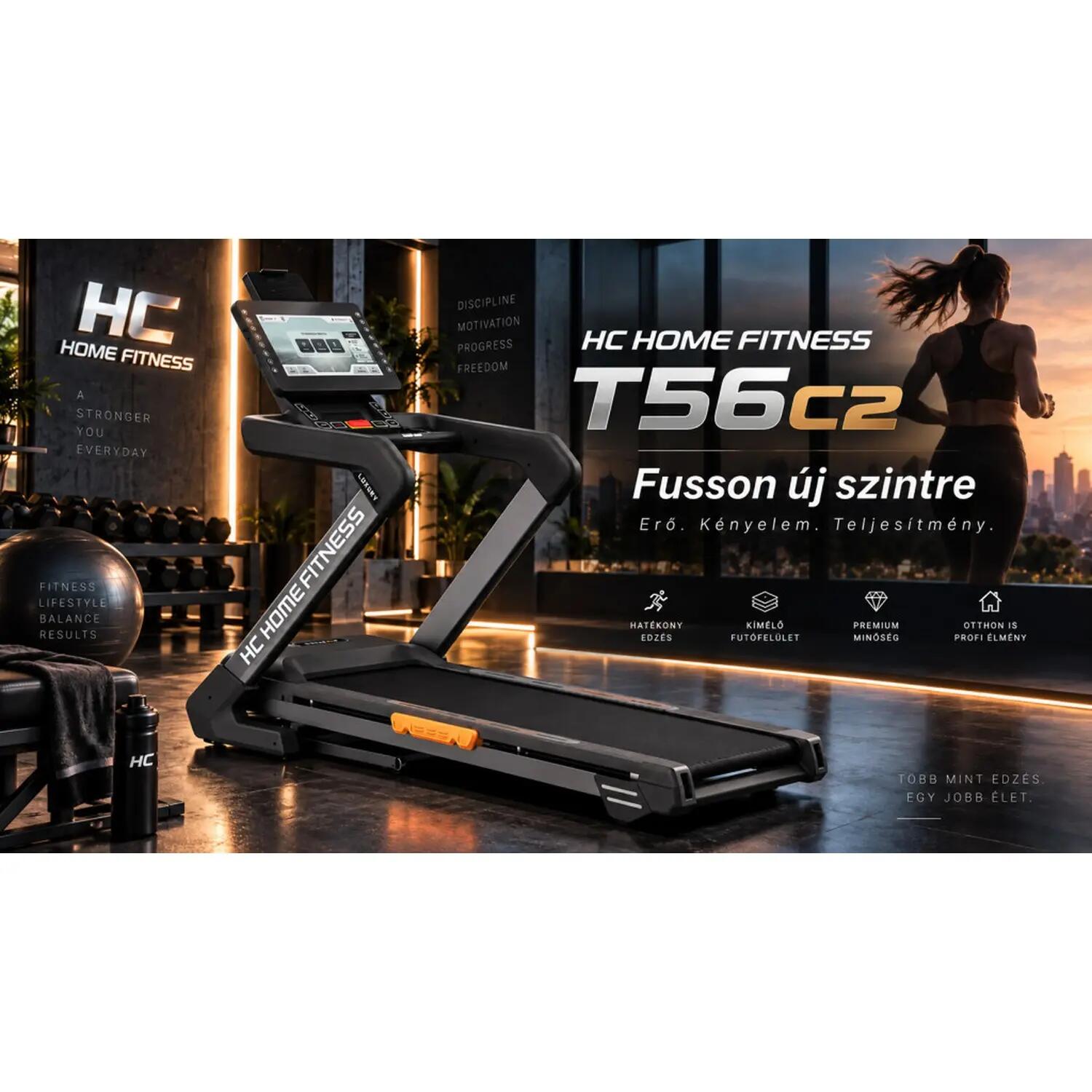 Futópad, 6 LE, 20 km/h, 150x51 cm, 15% dőlésszög – Royal 6/7