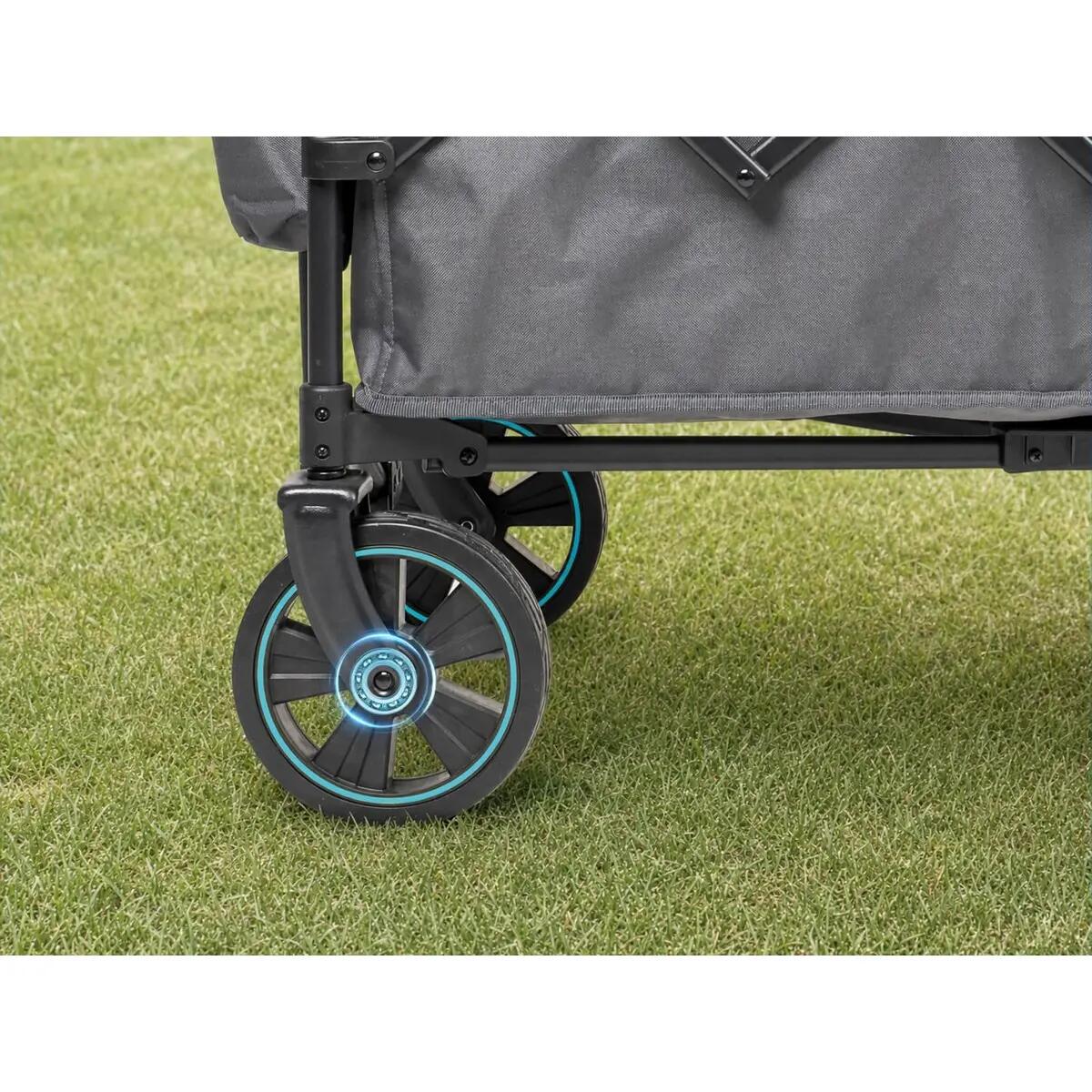 Carrinho de mão dobrável Kjerre 128 – até 100 kg – 128 litros – pega ajustável 8/15