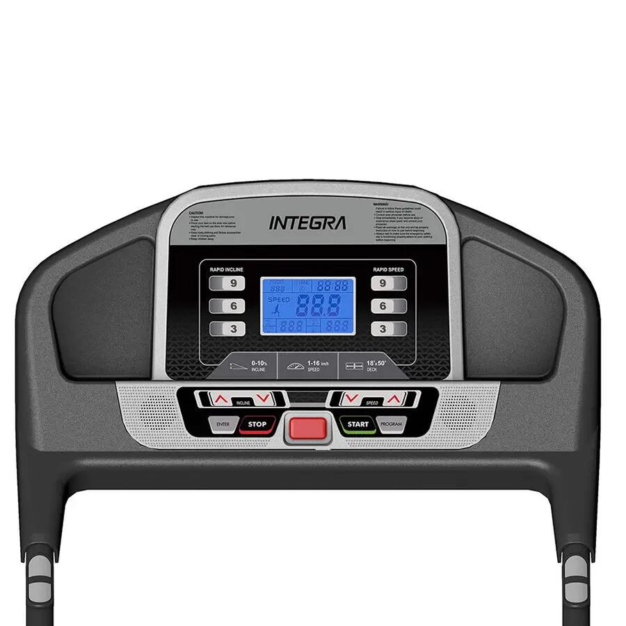 Elektrisches Laufband Integra T2 klappbar Steigung 10% 16 km/h 120kg Belastung 4/4