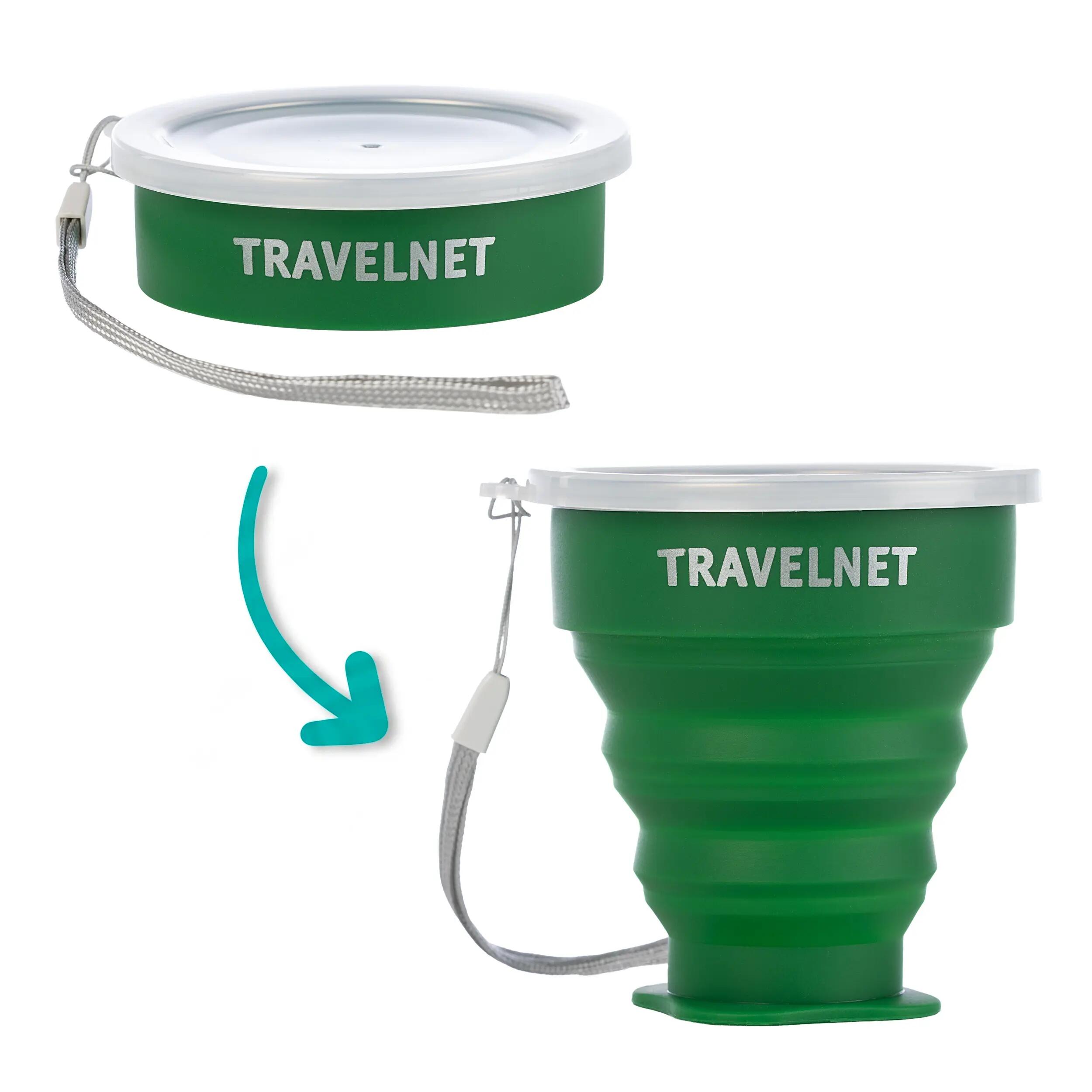 Travelnet Foldy Faltbares Silikon-Becherset - 4er-Set 6/7