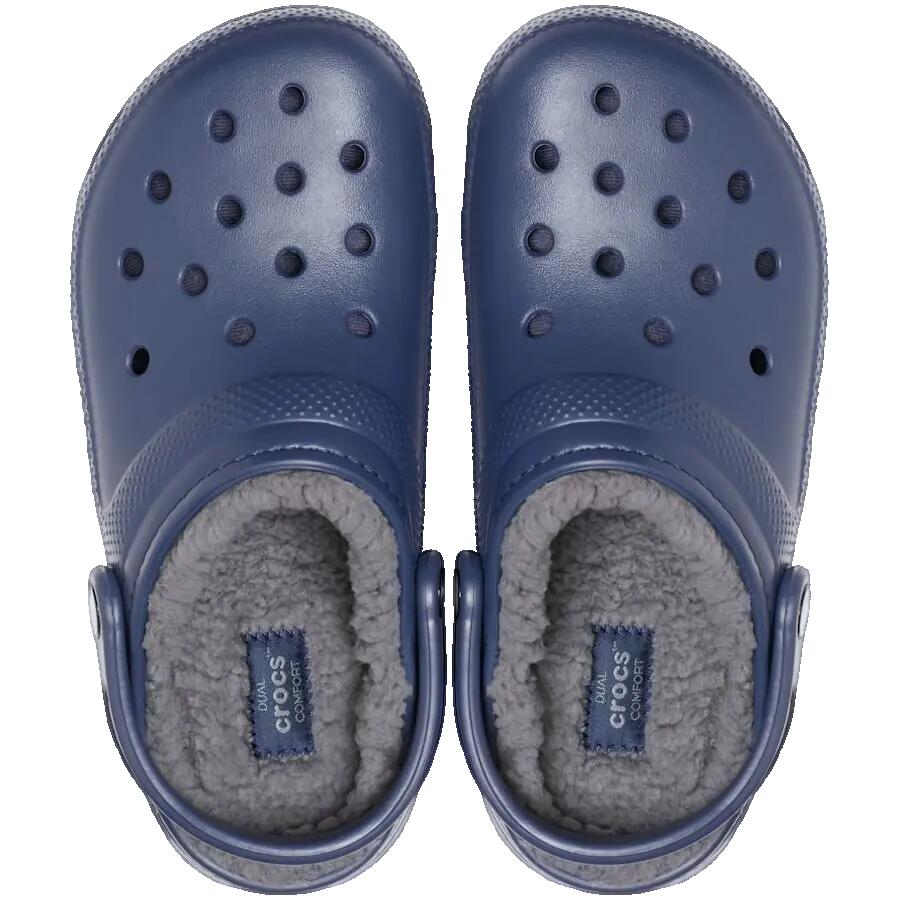Classic Lined Clog Unisex rubberen klompen Navy Charcoal 3/14