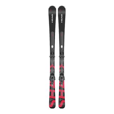Ski - alpineskiën - volwassenen - shape e.v5 - wendbaar, prestatief - zwart/rood