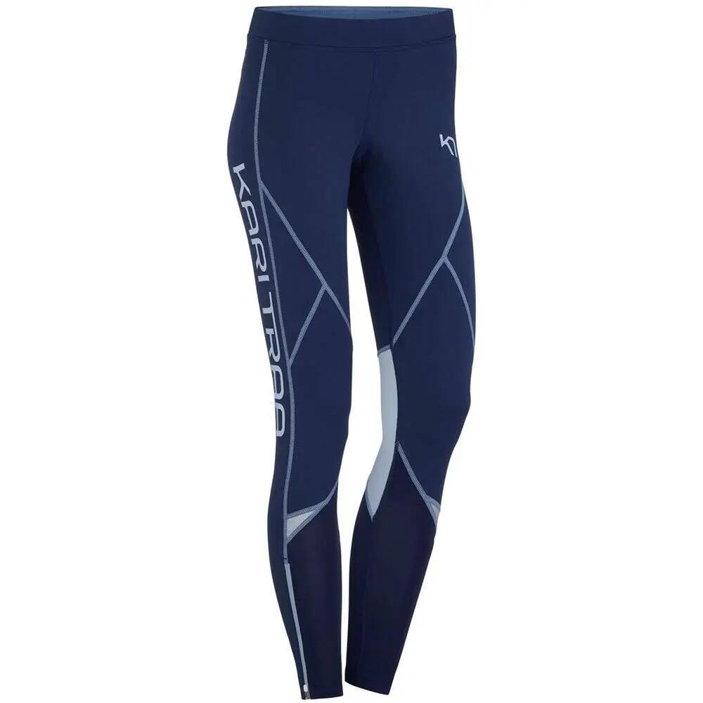 Leggings - sport - femme - high waist, seamless, cropped - Louise Nvl - noir 1/2