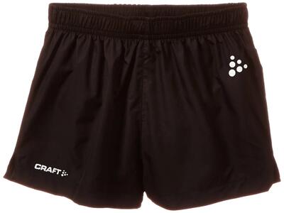 Kleding - sport - junior - craft run shorts - lichtgewicht, ademend - zwart