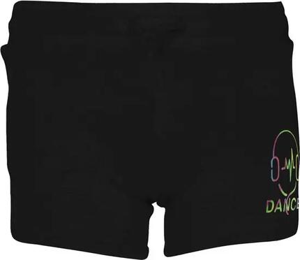 Shorts - sport - enfants - taille élastique - noir