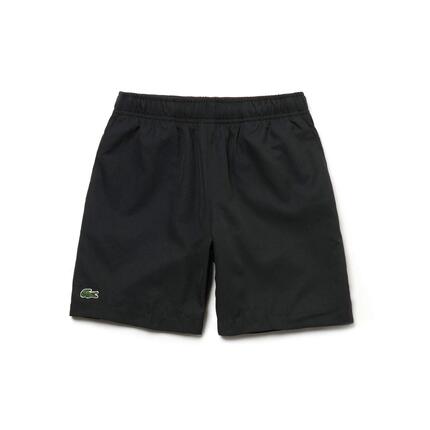 Bermuda tennis garçon - taille élastique et poches - bleu