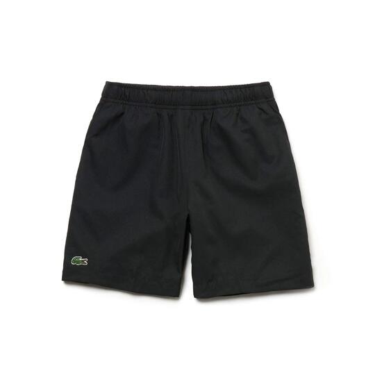 Bermuda tennis garçon - taille élastique et poches - bleu