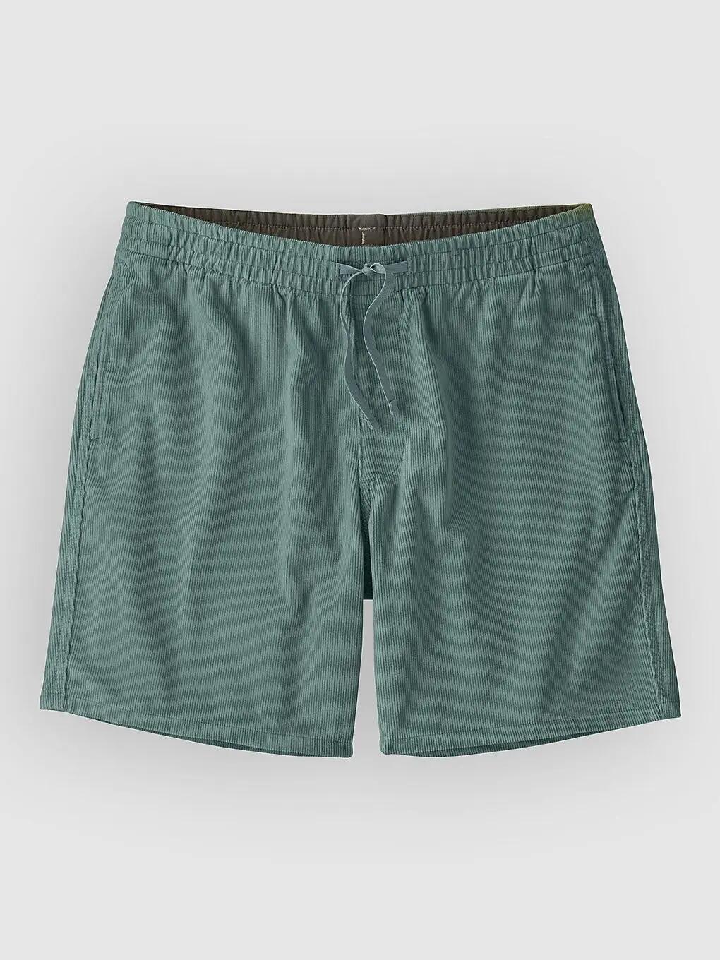Shorts - volley - heren - corduroy, elastische tailleband - blue sage 1/1
