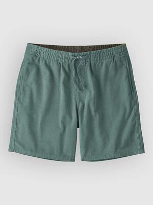 Shorts - volley - heren - corduroy, elastische tailleband - blue sage