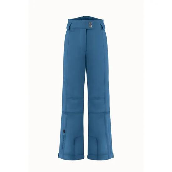 Broek - Ski - Meisje - Eva - waterdicht, lange pasvorm - denim blue