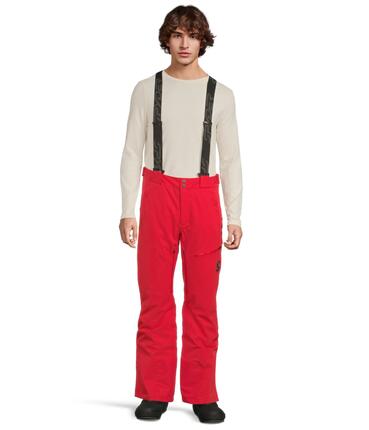 Pantalon - hockey - ceinture intégrée, poche cargo - dare - rouge