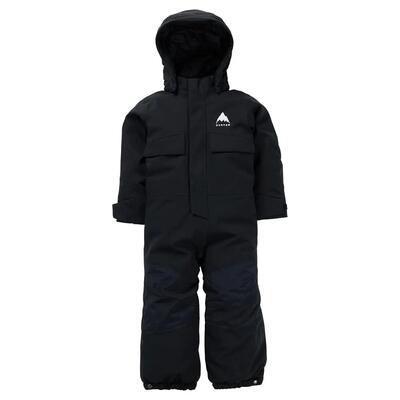 Sneeuwpak - ski - kids - 2l one piece, waterdicht, verstelbaar - true black
