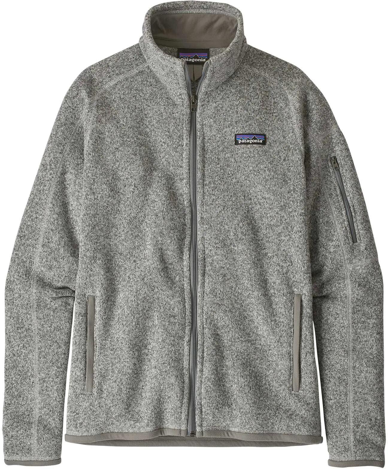 Jas - Wandelen - Dames - Better Sweater, warm, met rits - Wit 1/1
