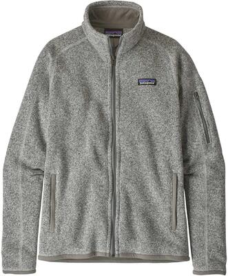 Jas - wandelen - dames - better sweater, warm, met rits - wit
