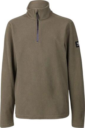 Vêtement polaire - sport - garçon - zip 3/4 léger - tenny - vert