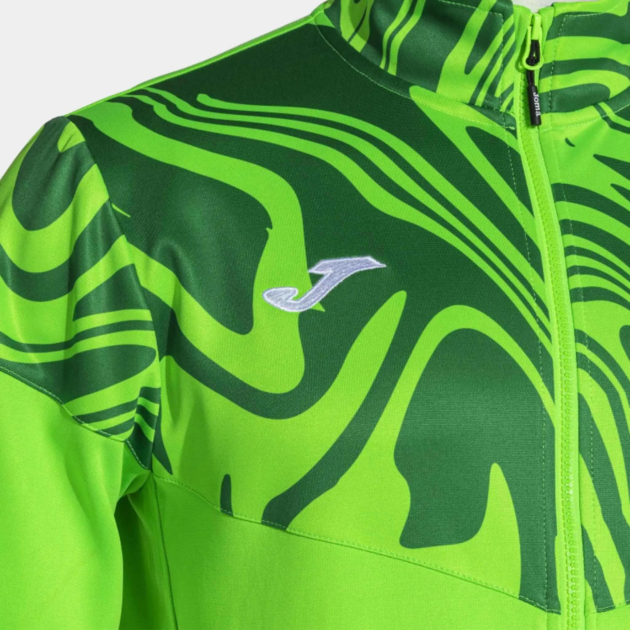 Survêtement Football Homme Joma Lion II Vert Fluo 3/7
