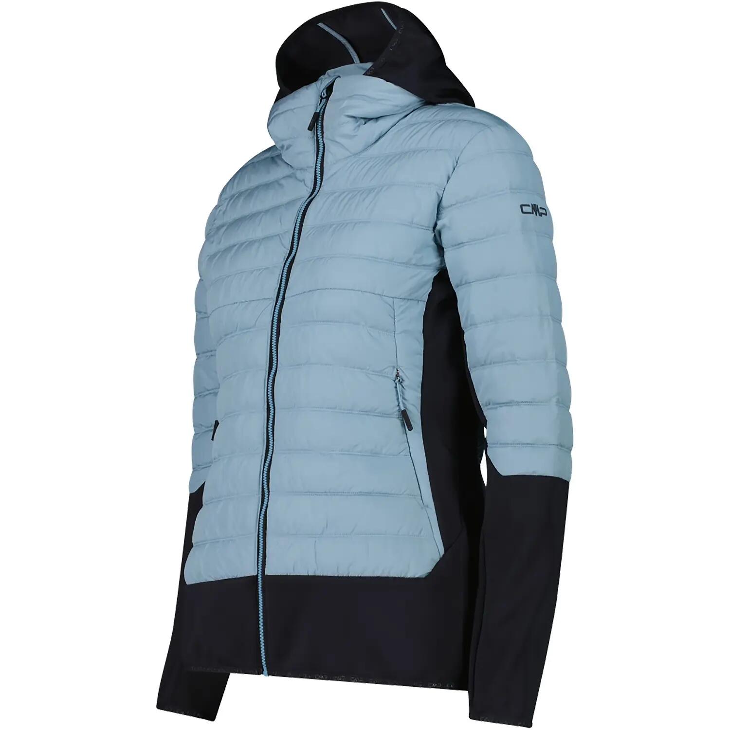 Damen Jacke WOMAN JACKET HYBRID FIX HOOD 3/3