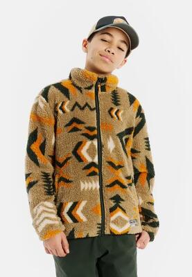 Fleece - wandelen - kids - prtmalton - rits - groen