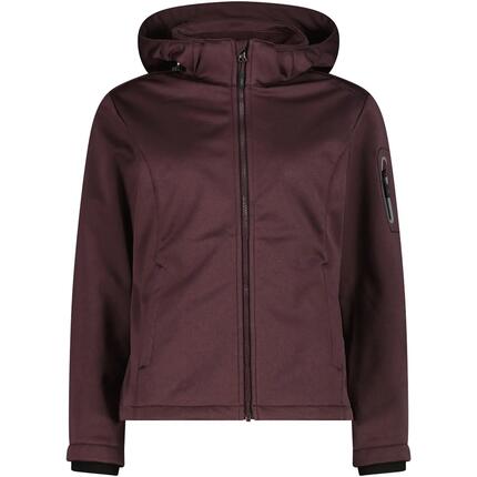 Outdoor Jacken Damen - CMP W Jacket Zip Soft Shell Hood - Pink/Melange