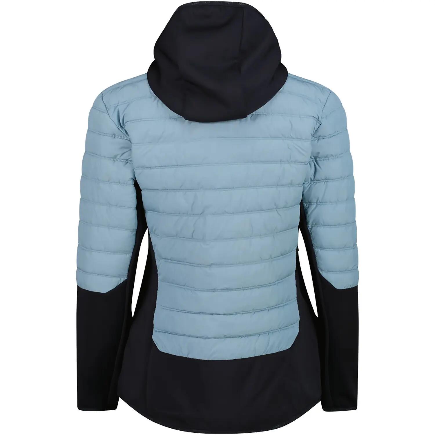 Damen Jacke WOMAN JACKET HYBRID FIX HOOD 2/3