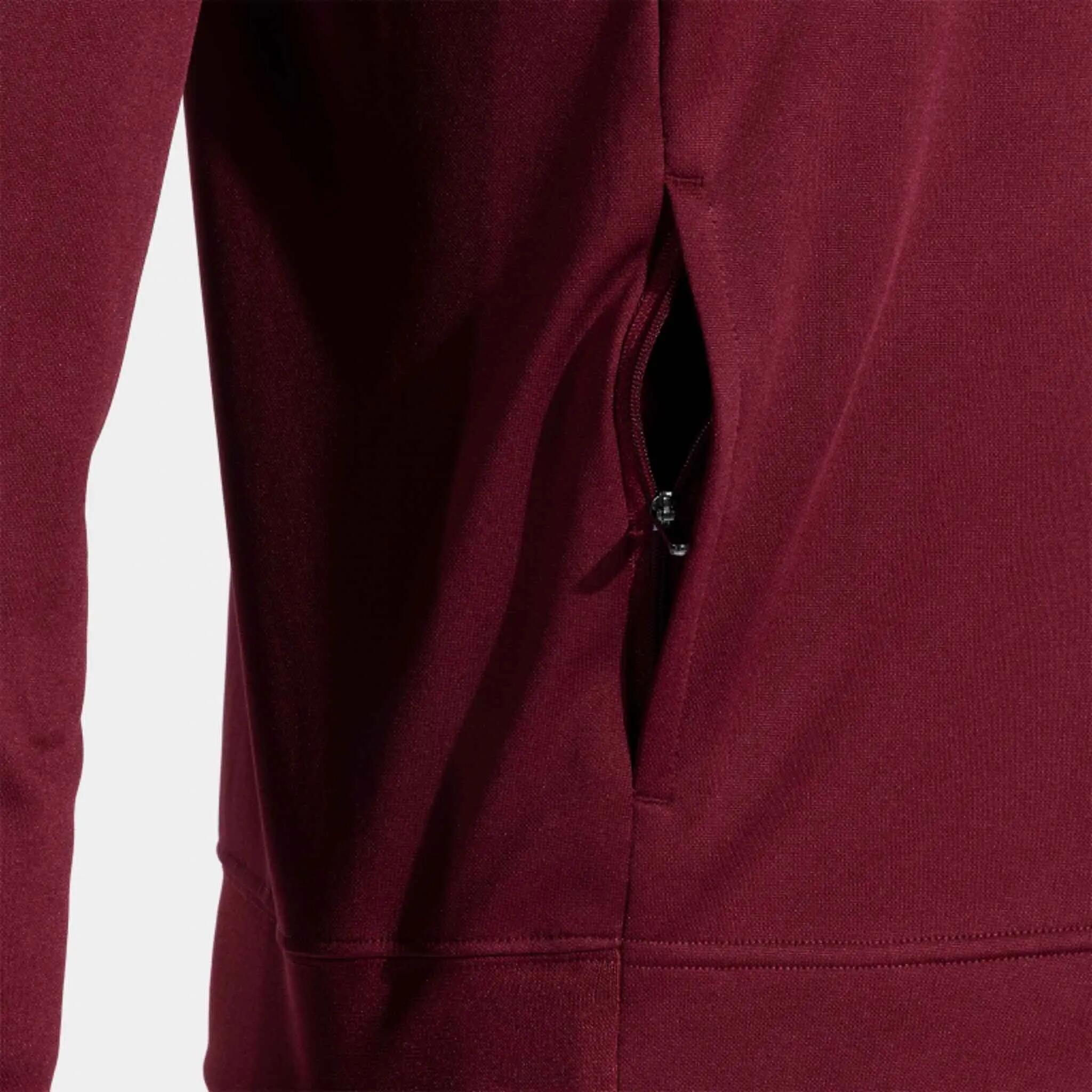 Chaqueta Fútbol Hombre Joma Winner III Burdeos 4/5