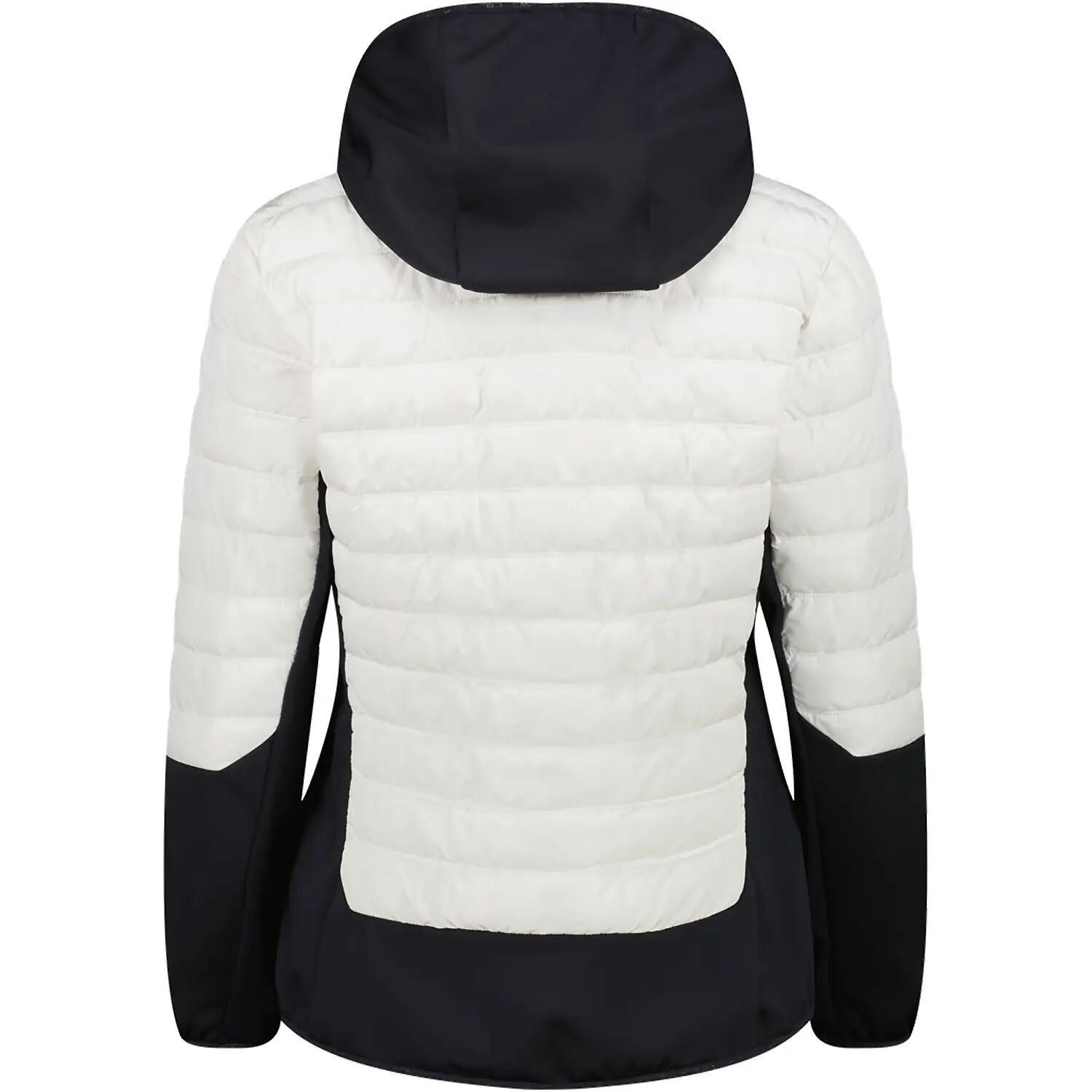 Damen Jacke WOMAN JACKET HYBRID FIX HOOD 2/3