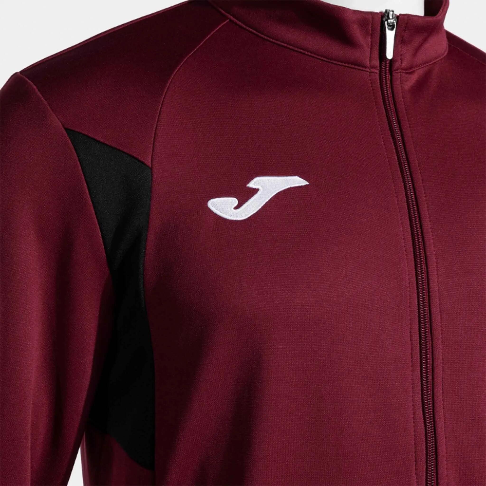 Chaqueta Fútbol Hombre Joma Winner III Burdeos 3/5