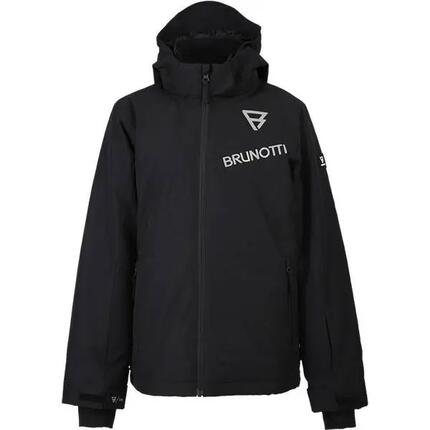 Jas - ski - jongens - Snow Navigaty - waterdicht, lange mouwen - zwart