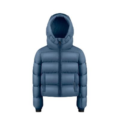 Ski-jas - alpineskiën - meisjes - chloe - warm, beschermend - denim blue