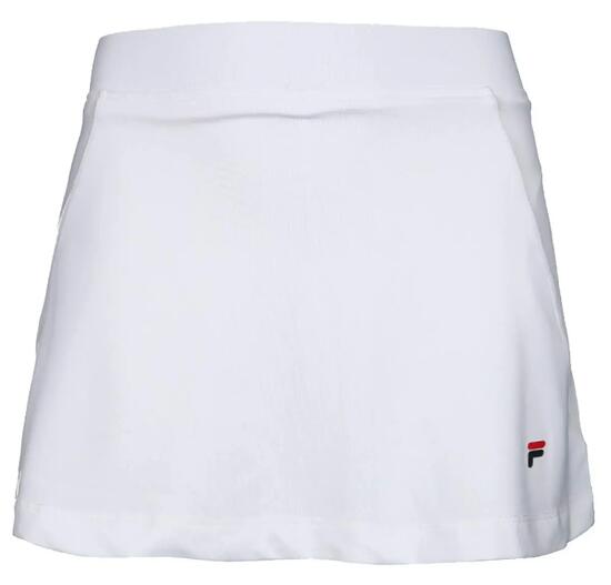 Jupe-short - Ski alpin - Fille - Legging intégré, CLIMACOOL - Sonia - blanc
