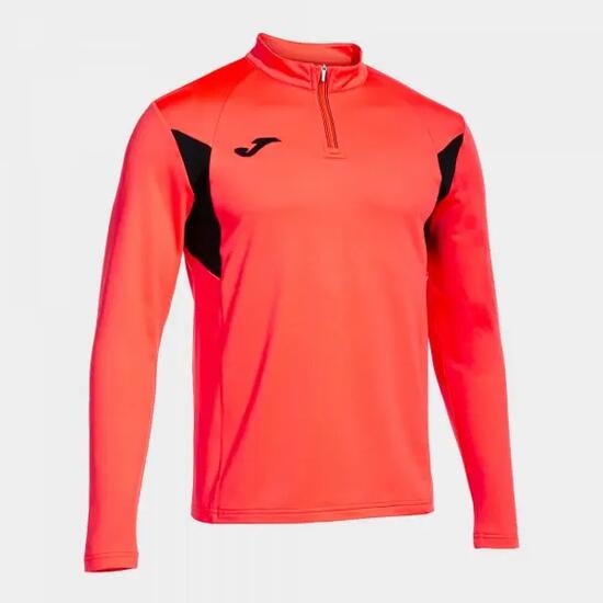 Sweat-Shirt Football Homme Joma Winner III Corail Fluo