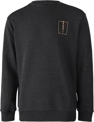 Sweatshirt - sportswear - homme - col rond - naval - noir