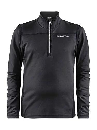 Kinder - Sportswear - Top - half zip, regular fit - schwarz 2/3