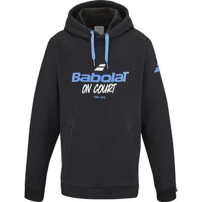 Sweater - sportswear - kids - exercise, met capuchon en kangaroo-zak - zwart
