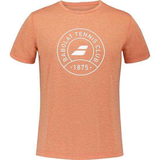 T-shirt sport - tennis - homme - graphique, respirant - Exercise - orange