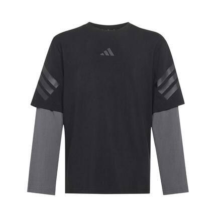 T-Shirt Adidas Sport J Fi 2In1 Ls T Enfant