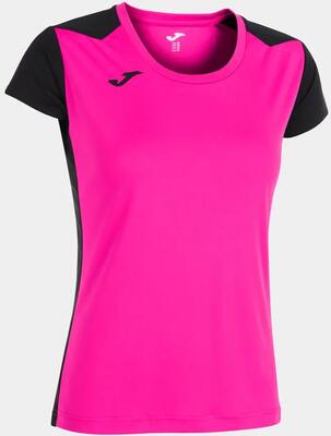 Maglietta Sportiva Donna Joma Record II Gialla/Nera - Comfort e Stile