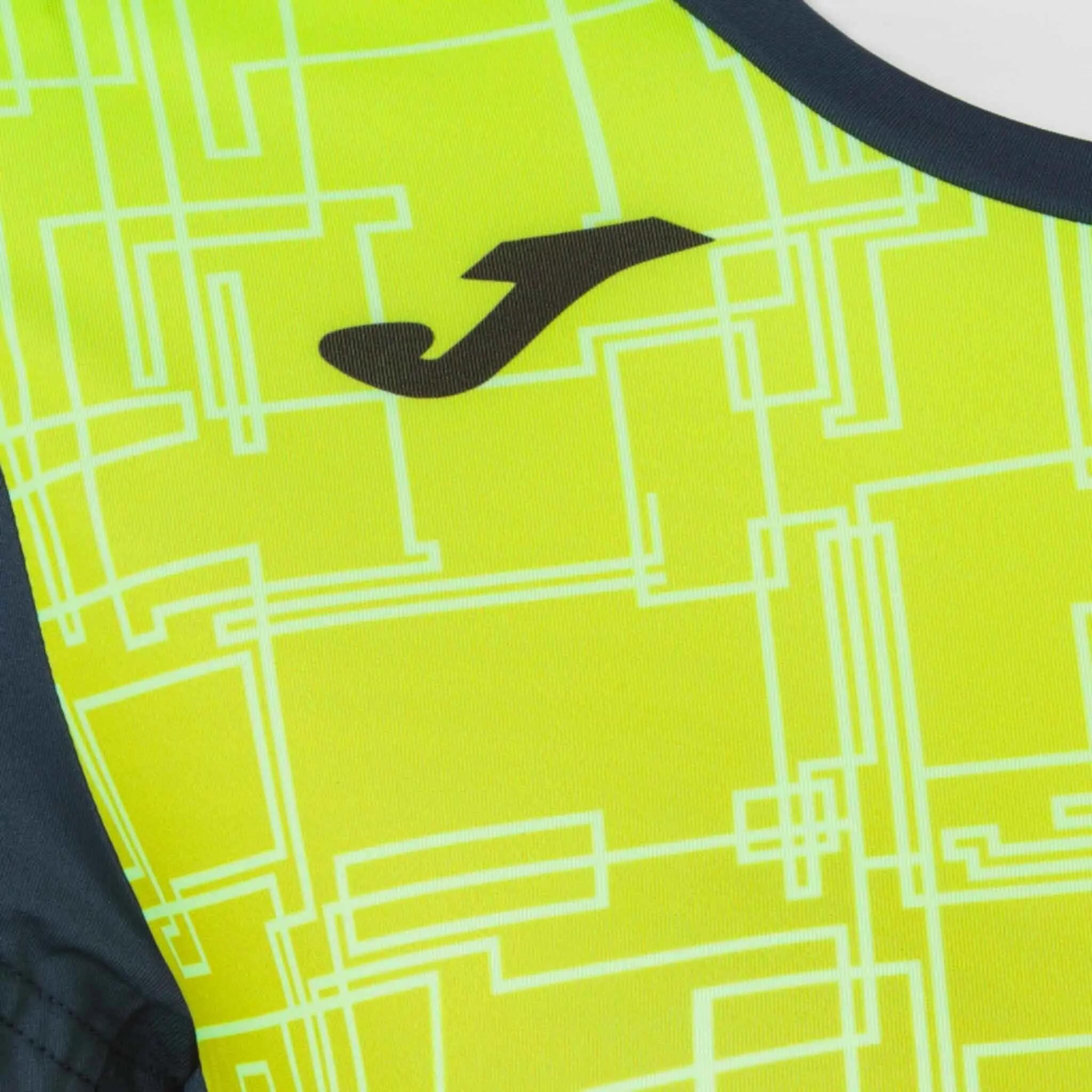 Maillot Manches Courtes Running Femme Joma Elite VIII Bleu Marine 3/9