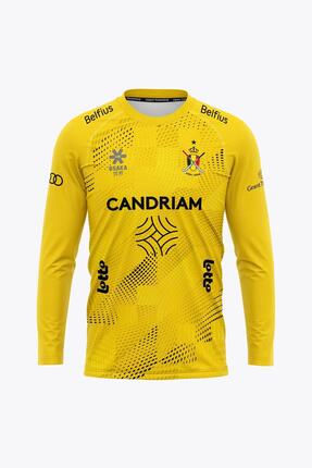 T‑shirt - sportswear - homme - manches longues, col rond - kbhb gk tee - jaune