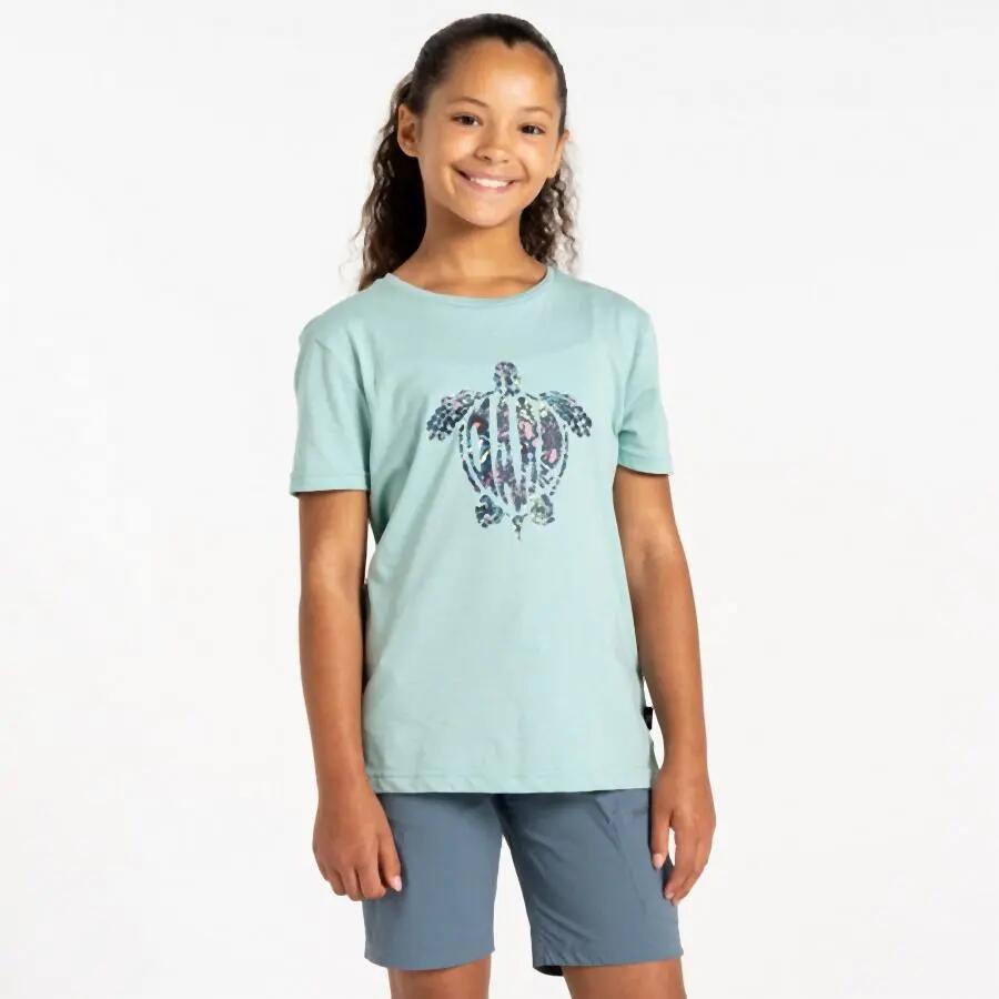 T-shirt - Trail - Enfant - Respirant, léger - Trailblazer II - vert d'eau 3/4