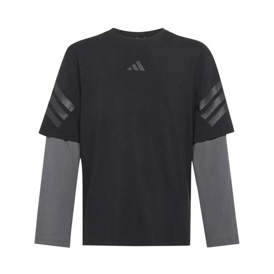 T-Shirt Adidas Sport J Fi 2In1 Ls T Enfant