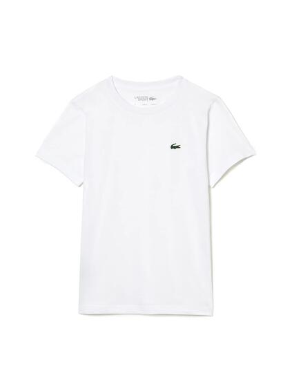 T-shirt sport - garçon - respirant, évacuation de l'humidité - TJ8811 - blanc