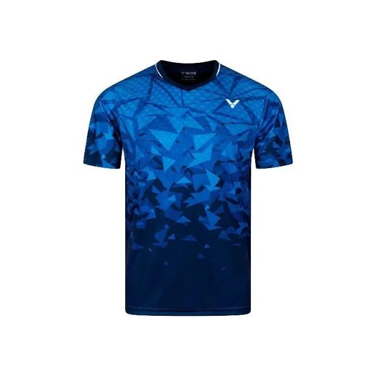 T-shirt sport - sport - adulti - con motivo - T-53100 B - denim blue