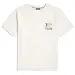 Kleding - sportswear - kinderen - t-shirt met borstzak - maat 152 - wit 3/4