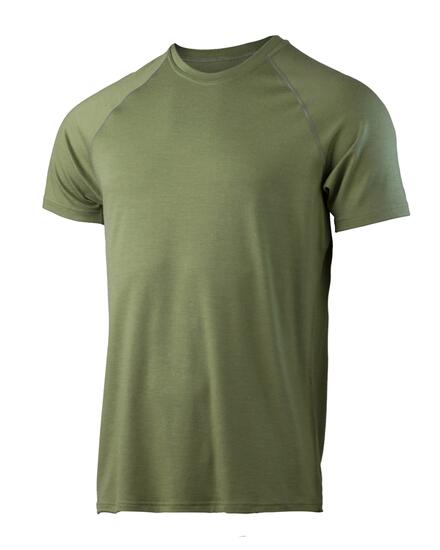 Koszulka Męska Lasting Quido 100% Merino Wool HIKING Zielony (6010) XL