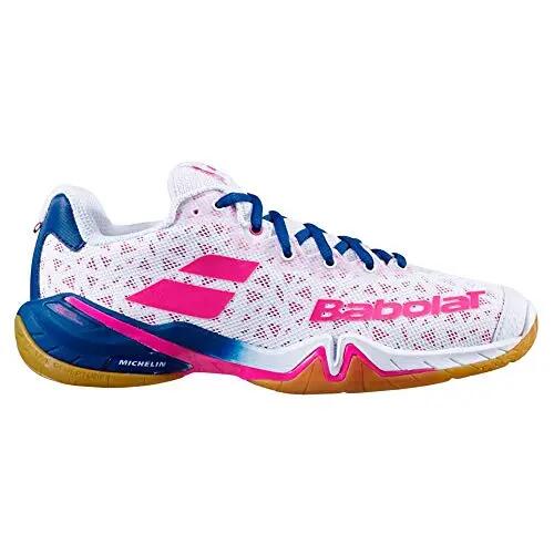 Damen - Schlägersport - Schuhe - Shadow Tour - Weiß/Rot 2/2