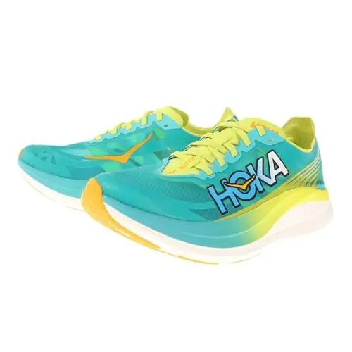 Shoes - running - women - gedempte, reactieve - Rocket X 2 - bleu/cyan, jaune 2/2