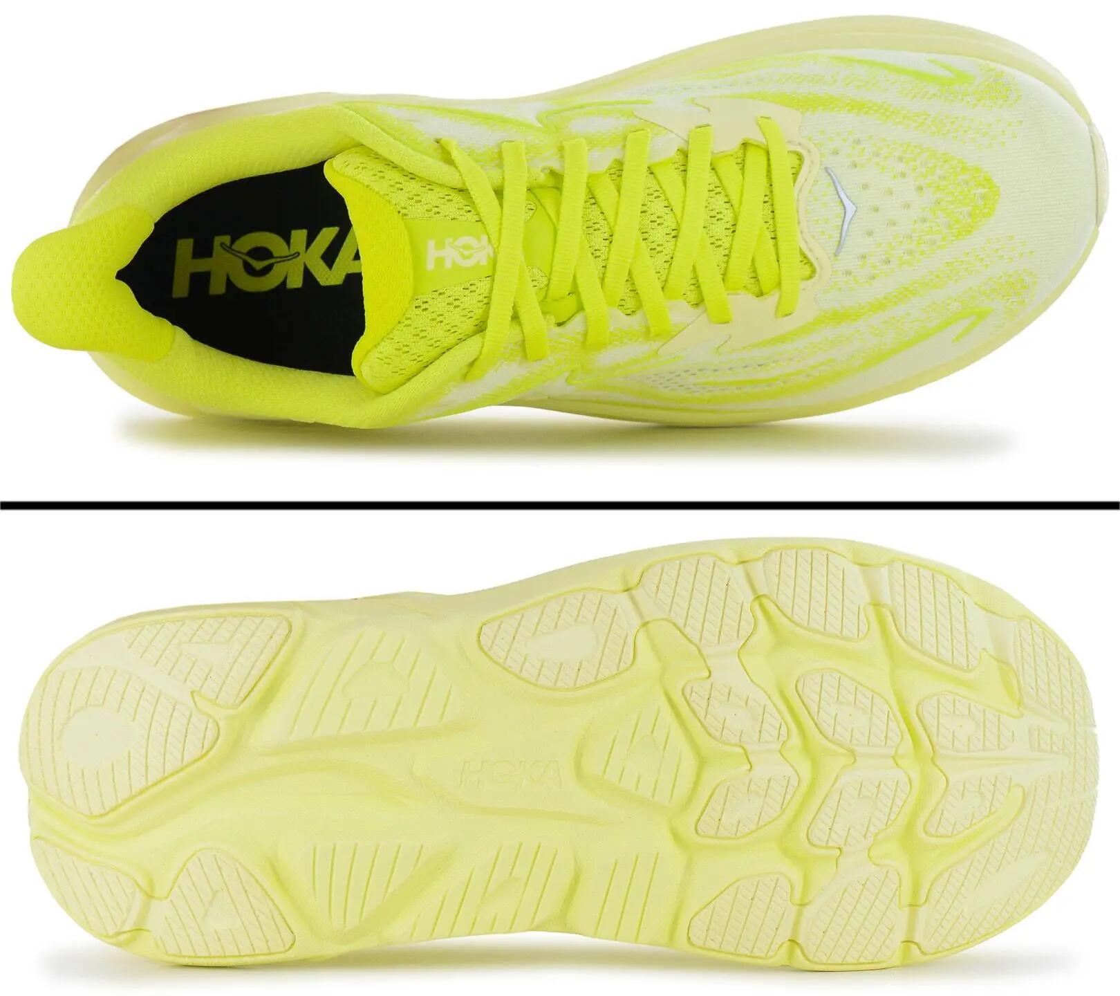 Heren - Hoka M Clifton 10 - 1162030-Nss - Geel 4/6